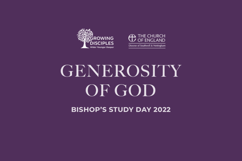 The Generosity of God: Talks from Bishop’s Study Day 2022